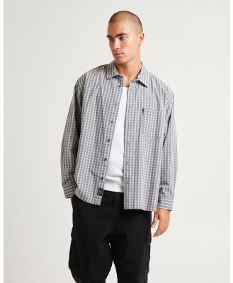 Spencer Project - Skate Long Sleeve Shirt Grey - Shirts & Polos (GREY) Skate Long Sleeve Shirt Grey