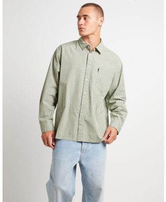 Spencer Project - Skate Long Sleeve Shirt - Shirts & Polos (GREEN) Skate Long Sleeve Shirt