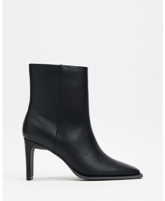 SPURR - Melinda Ankle Boots - Boots (Black Smooth) Melinda Ankle Boots