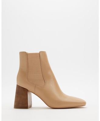 SPURR - Tori Ankle Boots - Boots (Beige Smooth) Tori Ankle Boots