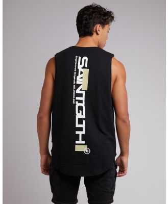 St Goliath - Quantum Muscle Tank - T-Shirts & Singlets (Black) Quantum Muscle Tank