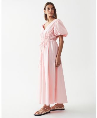 ST MRLO - Cliff Midi Dress - Dresses (Pale Pink) Cliff Midi Dress