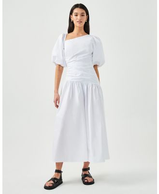 ST MRLO - Joan Midi Dress - Dresses (White) Joan Midi Dress