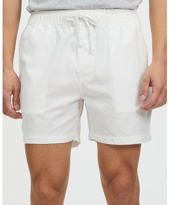 Staple Superior - Hamilton Linen Blend Shorts - Shorts (White) Hamilton Linen Blend Shorts