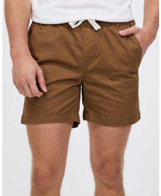 Staple Superior - Slater Shorts - Shorts (Coffee) Slater Shorts