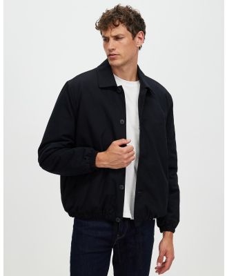 Staple Superior - Tristan Cotton Jacket - Coats & Jackets (Black) Tristan Cotton Jacket
