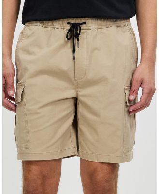 Staple Superior - Valley Stretch Cargo Shorts - Shorts (Sand) Valley Stretch Cargo Shorts