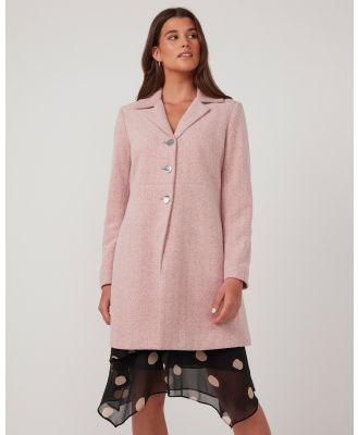Stella - Floater Coat - Coats & Jackets (Dusty Pink) Floater Coat