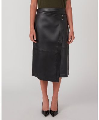 Stella - Michelangelo Skirt - Leather skirts (Black) Michelangelo Skirt