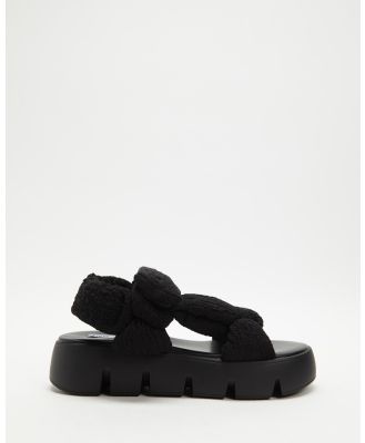 Steve Madden - Bonkers C Sandals - Sandals (Black & Black) Bonkers-C Sandals
