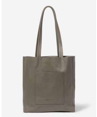 Stitch & Hide - Georgia Mini Tote Bag - Handbags (Grey) Georgia Mini Tote Bag