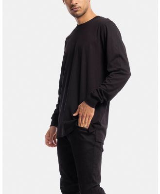 Stock & Co. - Stock Long Sleeve Tee - Long Sleeve T-Shirts (Black) Stock Long Sleeve Tee
