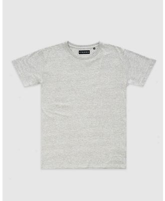 Stock & Co. - Stock Tee   Youth - Short Sleeve T-Shirts (Marle Grey) Stock Tee - Youth