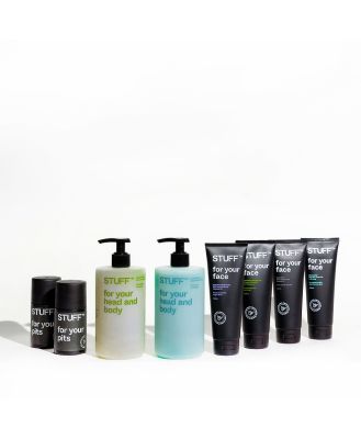 STUFF - Top to Toe Gift Kit for Him - Skincare (Multi) Top to Toe Gift Kit for Him