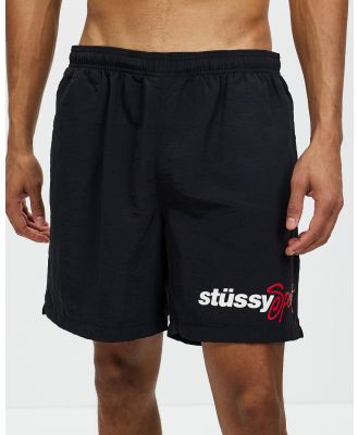 Stussy - Sport Watershorts - Swimwear (Black) Sport Watershorts