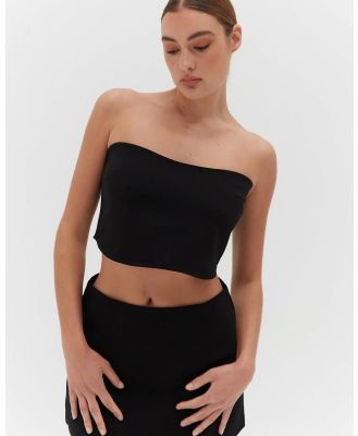 Style Addict - Jayden Tube Top   Black - Tops (Black) Jayden Tube Top - Black