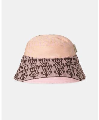 Summery Copenhagen - Gizelle Bucket Hat - Hats (Pink Mist) Gizelle Bucket Hat