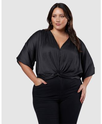 Sunday In The City - Give It To Me Top - Tops (Black) Give It To Me Top