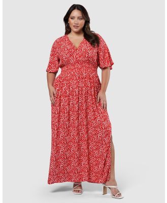 Sunday In The City - Take it Back Maxi Dress - Dresses (Red) Take it Back Maxi Dress