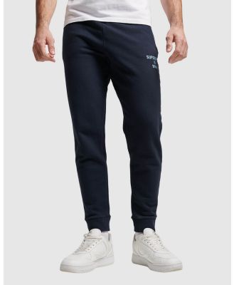 Superdry - Code Core Sport Joggers - Pants (Eclipse Navy) Code Core Sport Joggers