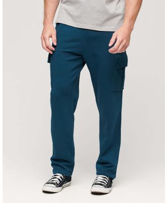 Superdry - Relaxed Cargo Joggers - Pants (Blue Bottle) Relaxed Cargo Joggers