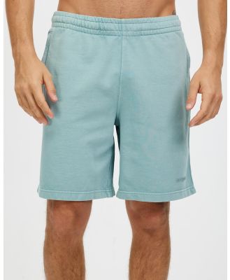 Superdry Sport - Code Essential Overdyed Shorts - Shorts (Tourmaline Blue) Code Essential Overdyed Shorts