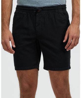 Superdry - Vintage Overdyed Shorts - Shorts (Black) Vintage Overdyed Shorts