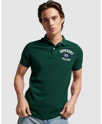 Superdry - Vintage Superstate Polo - T-Shirts & Singlets (Emerald Green) Vintage Superstate Polo