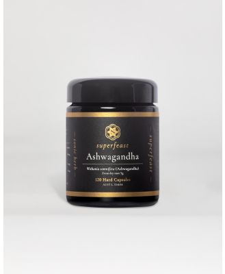 SuperFeast - Ashwagandha 120 Capsules - Vitamins & Supplements (Olive Green) Ashwagandha 120 Capsules