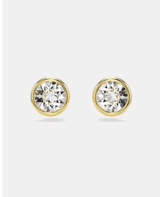 Swarovski - Imber Stud Earrings - Jewellery (White & Gold-Tone Plated) Imber Stud Earrings