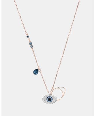 Swarovski - Swarovski Symbolic pendant, Evil eye, Blue, Mixed metal finish - Jewellery (Blue & Mixed Plating) Swarovski Symbolic pendant, Evil eye, Blue, Mixed metal finish