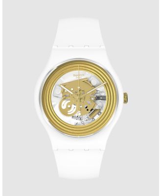 Swatch - GOLD RINGS WHITE - Watches (White) GOLD RINGS WHITE