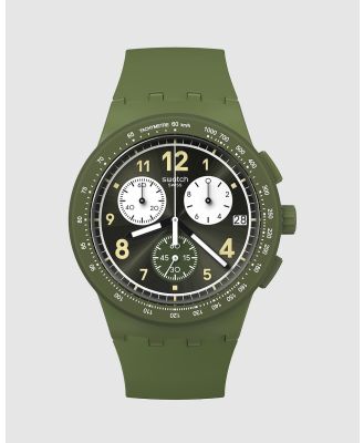Swatch - Nothing Basic About Green - Watches (Green) Nothing Basic About Green