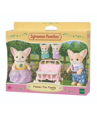 Sylvanian Families - Fennec Fox Family - Doll playsets (Multi) Fennec Fox Family