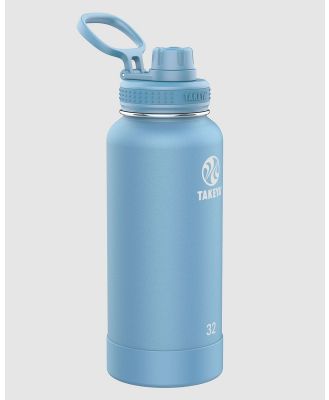 TAKEYA - Actives Insulated Bottle Bluestone 950Ml Spout Lid - Water Bottles (N/A) Actives Insulated Bottle Bluestone 950Ml Spout Lid