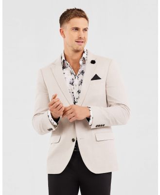 Tarocash - Cordova Textured Blazer - Suits & Blazers (NATURAL) Cordova Textured Blazer