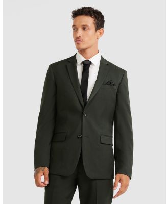 Tarocash - Fallon Slim Suit Jacket - Suits & Blazers (KHAKI) Fallon Slim Suit Jacket