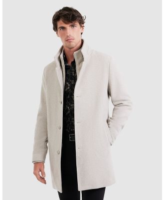Tarocash - Gisburn Wool Coat - Coats & Jackets (NATURAL) Gisburn Wool Coat