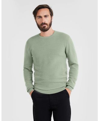 Tarocash - Gitano Luxe Touch Knit - Jumpers & Cardigans (SAGE) Gitano Luxe Touch Knit