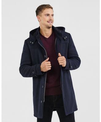 Tarocash - Wales Coat - Coats & Jackets (NAVY) Wales Coat