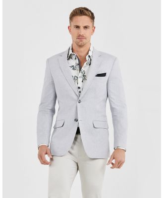 Tarocash - Weston Linen Blazer - Suits & Blazers (LIGHT GREY) Weston Linen Blazer