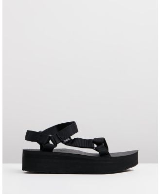 Teva - Flatform Universal   Women's - Sandals (Black) Flatform Universal - Women's