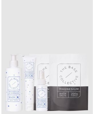 The Base Collective - My Sleep Routine Pack - Wellness (White) My Sleep Routine Pack