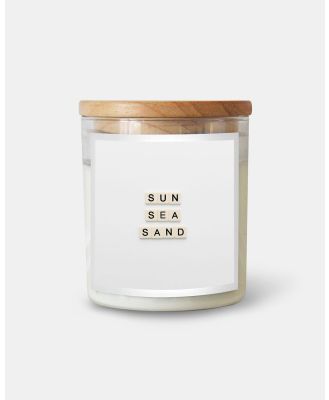The Commonfolk Collective - Sun Sea Sand Candle - Bathroom (Neutral) Sun Sea Sand Candle