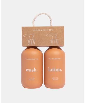The Commonfolk Collective - Terra Hand + Body Caddy 500ml - Bath (Terracotta) Terra Hand + Body Caddy 500ml