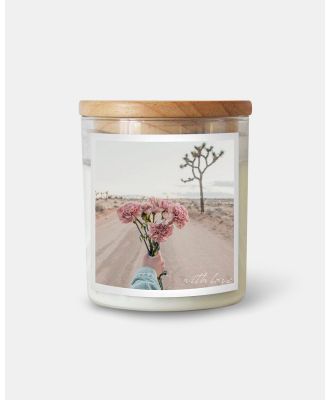 The Commonfolk Collective - With Love Candle - Bathroom (Pink) With Love Candle