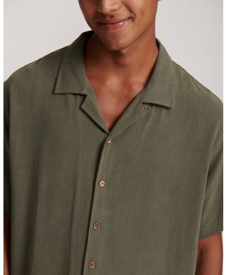 The Critical Slide Society - Ernie Short Sleeve Resort Shirt - Casual shirts (green) Ernie Short Sleeve Resort Shirt