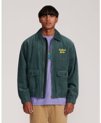 The Critical Slide Society - Uptown Cord Jacket - Denim jacket (green) Uptown Cord Jacket