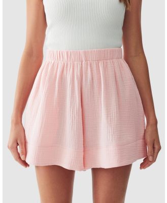 The Fated - Ailie Shorts - Shorts (Pale Pink) Ailie Shorts