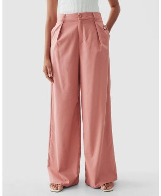 The Fated - Cassie Pants - Pants (Dusty Rose) Cassie Pants